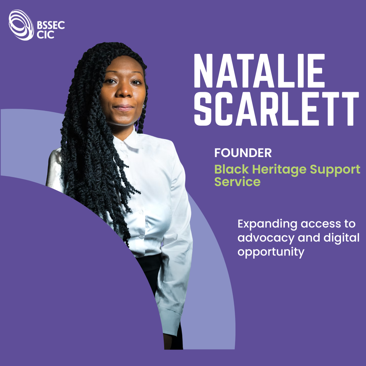 Natalie Scarlett Tech Rootz Black Heritage Support Service
