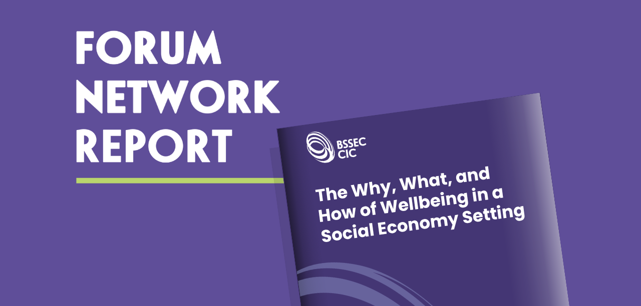 wellbeing social economy forum report BSSEC