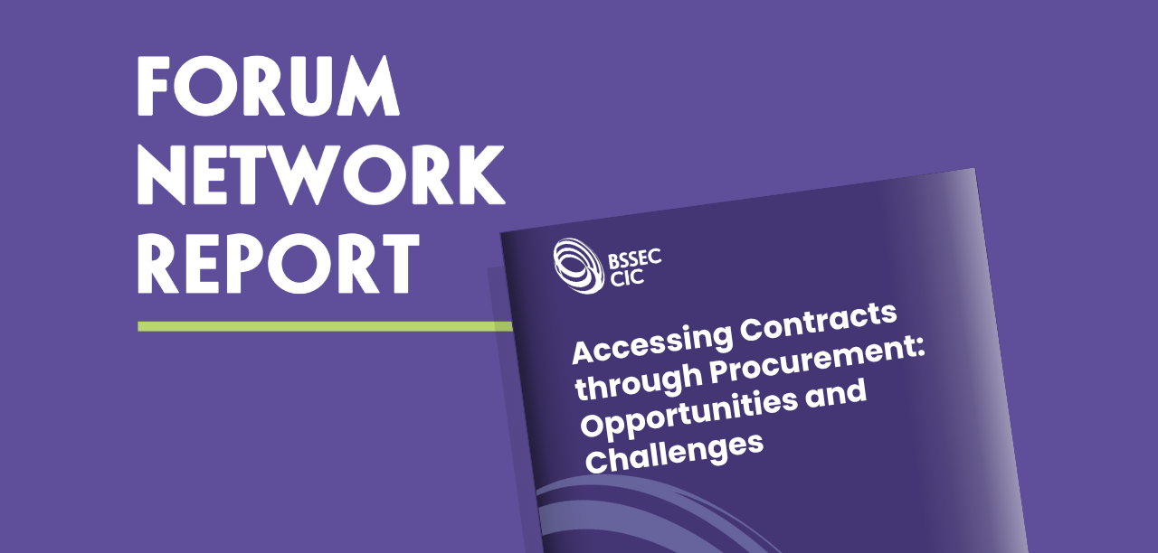 social enterprise procurement forum report BSSEC