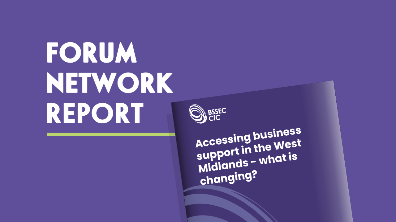 ACCESSING BUSINESS SUPPORT IN THE WEST MIDLANDS - what is changing? image