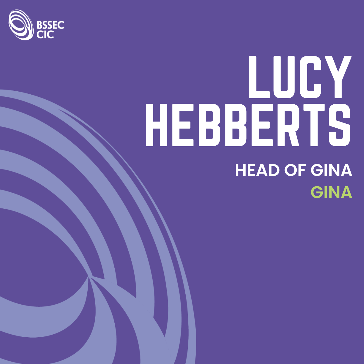 Lucy Hebberts, GINA